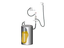 Kit de extracción de aceite con bomba PM 4, 5:1 en la pared