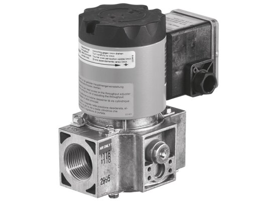 Válvula de aire electromagnética, de una etapa DUNGS LV-D 215/4 Número de artículo 256861