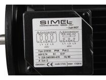 Motor eléctrico Simel 2/3030, 0.74 kW