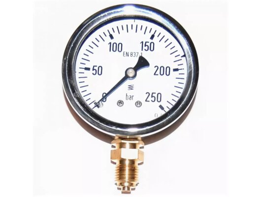 Manómetro Oilon 612.20.100, 250 mbar, art: 34021032.