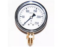 Manómetro Oilon 612.20.100, 250 mbar, art: 34021032.