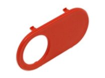 Tapa de quemador Ecoflam, roja, art: 65320582
